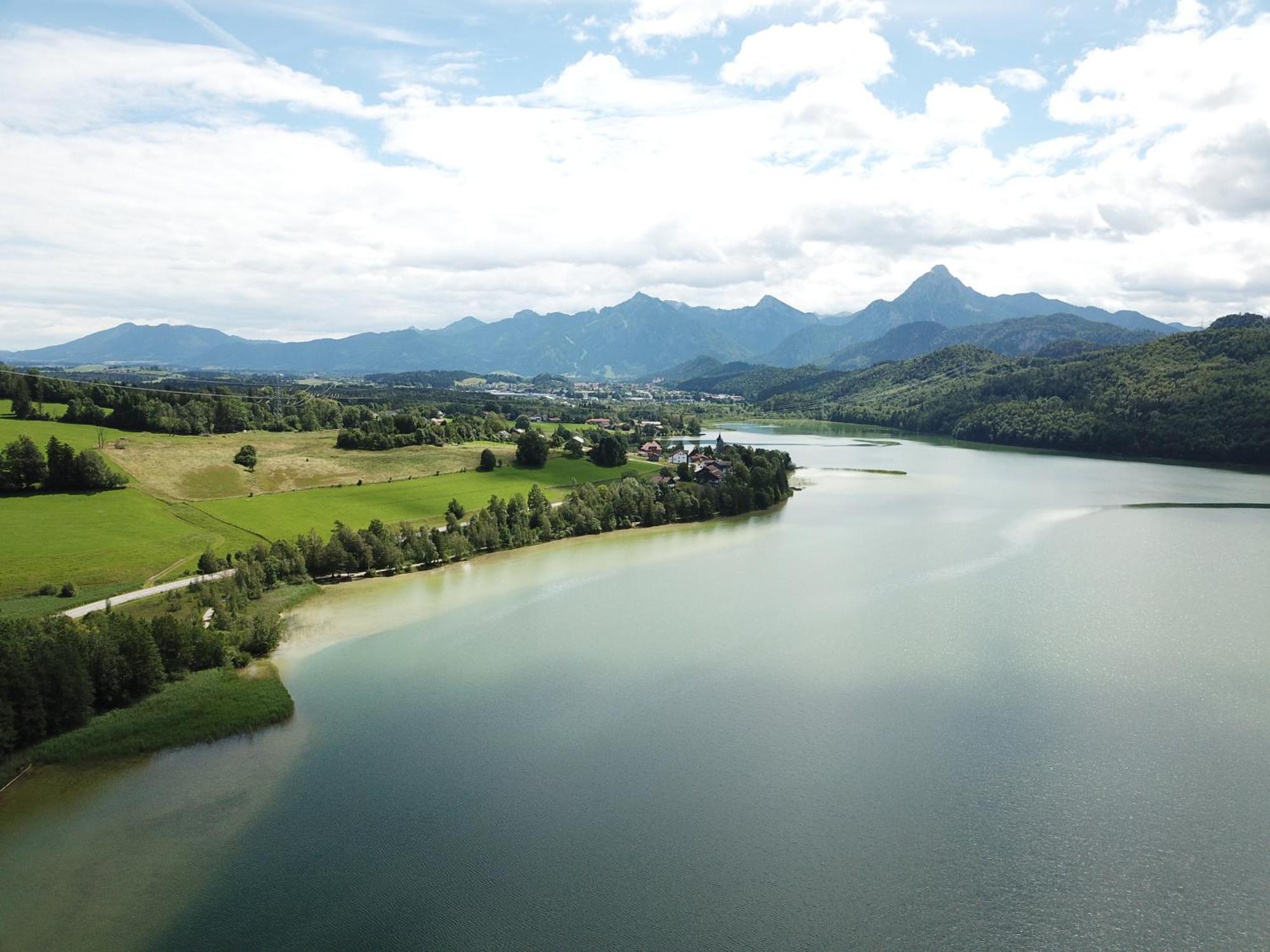 Landhaus Am Weissensee Fussen Bagian luar foto
