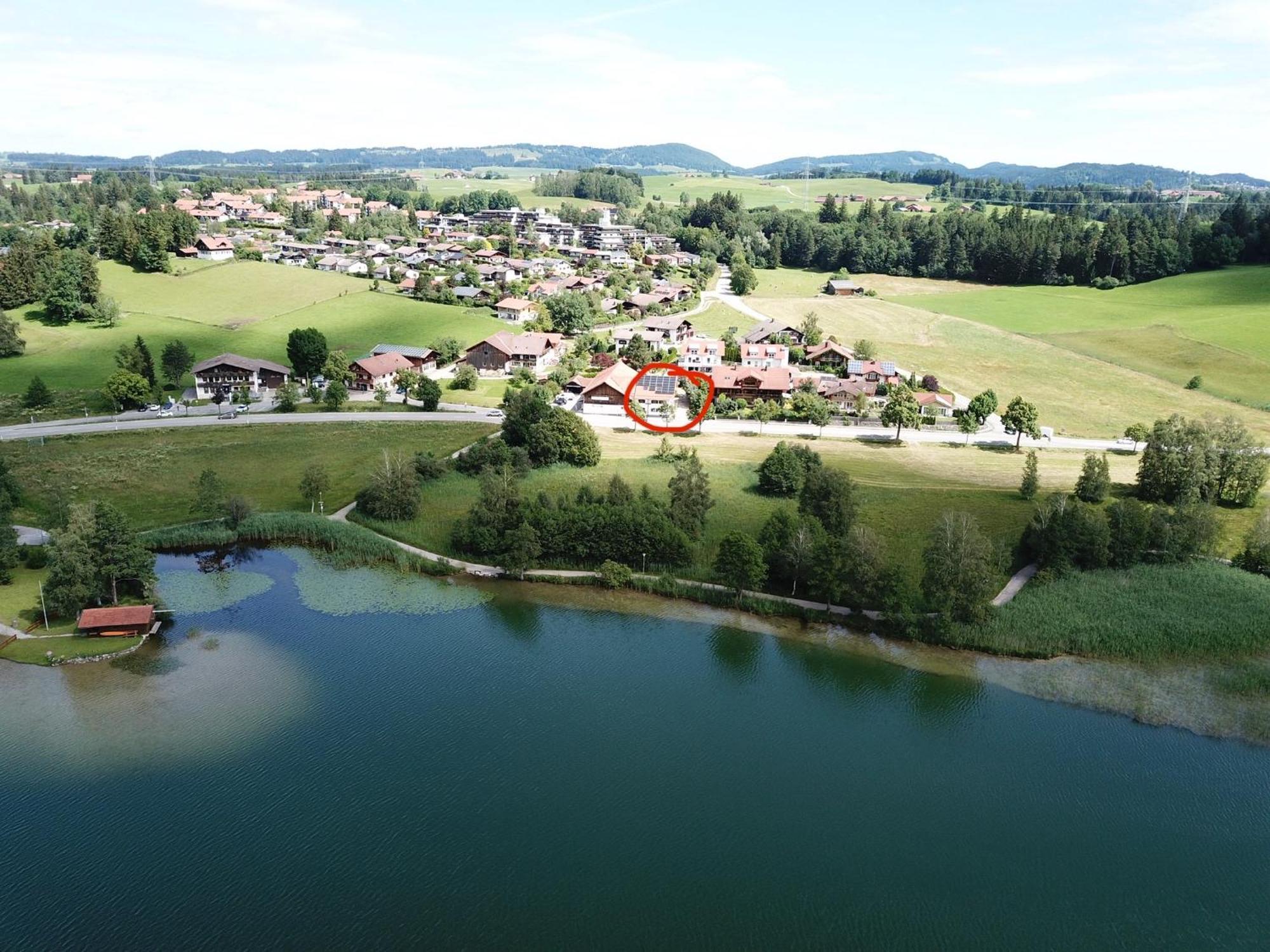 Landhaus Am Weissensee Fussen Bagian luar foto