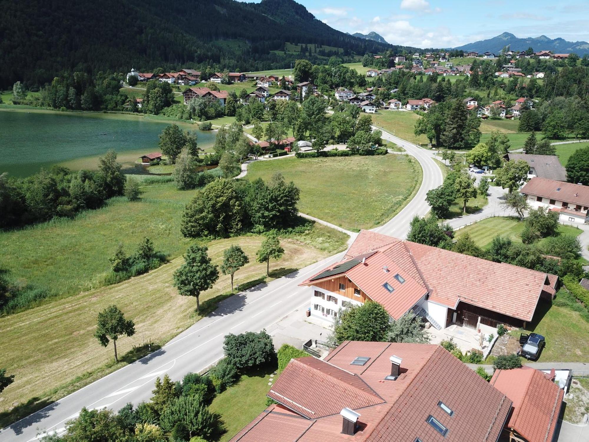 Landhaus Am Weissensee Fussen Bagian luar foto